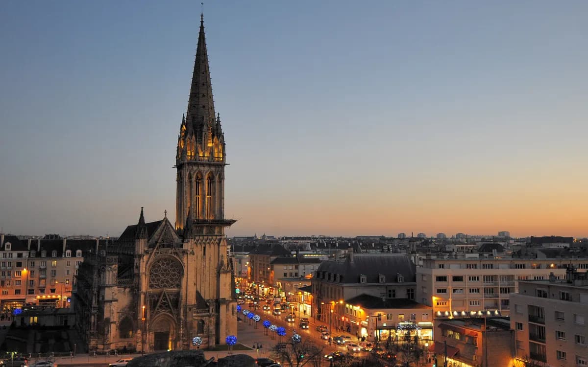 Caen, Normandie — jeu de piste à Caen