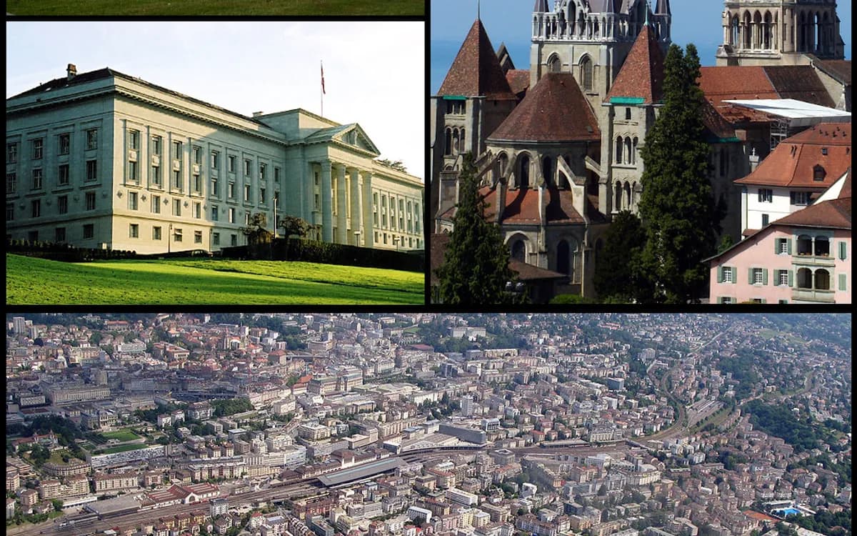 Lausanne, Canton de Vaud — jeu de piste à Lausanne