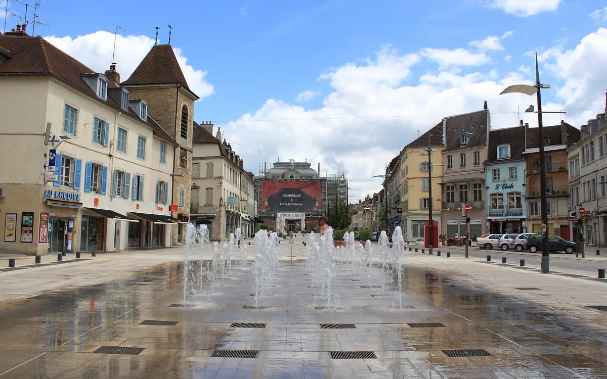 Lons-le-Saunier, Bourgogne-Franche-Comté — jeu de piste à Lons-le-Saunier