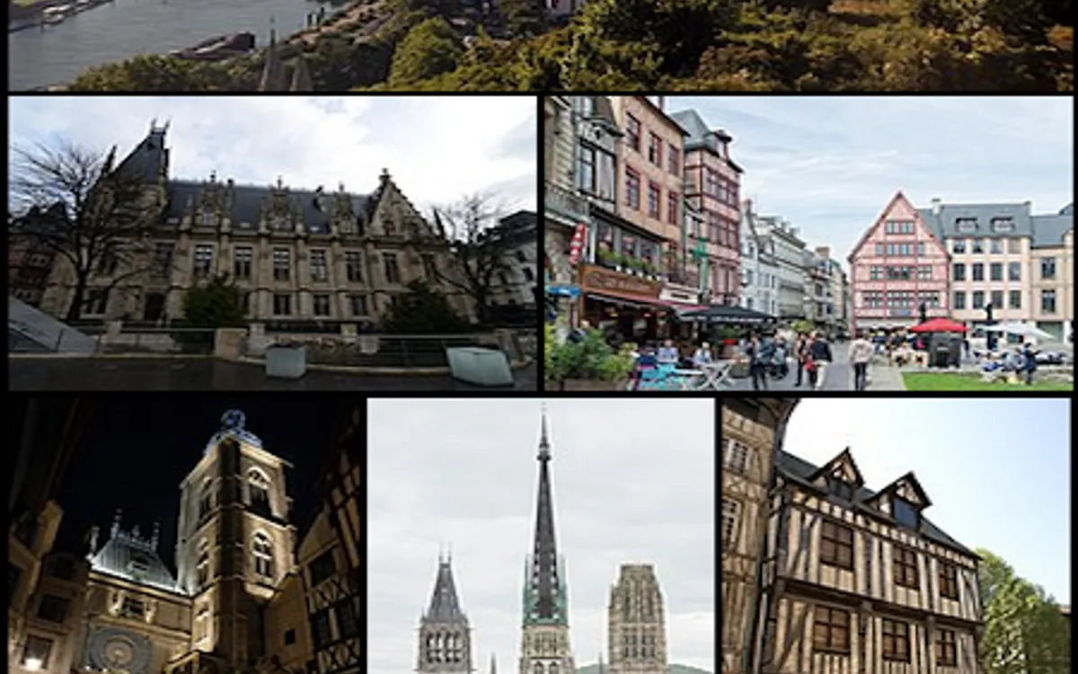 Rouen, Normandie — jeu de piste à Rouen