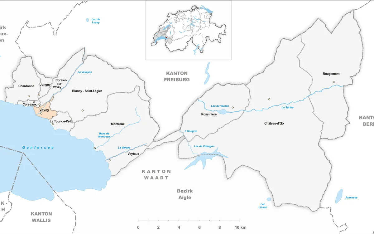 Vevey, Canton de Vaud — jeu de piste à Vevey