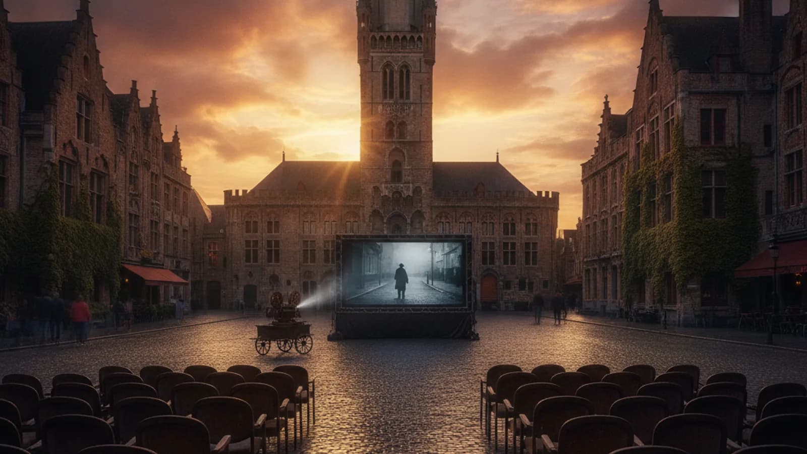 Jeu de piste à Bruges : Bons Baisers de Bruges : Sur les Traces d'un Cinéma Ancien