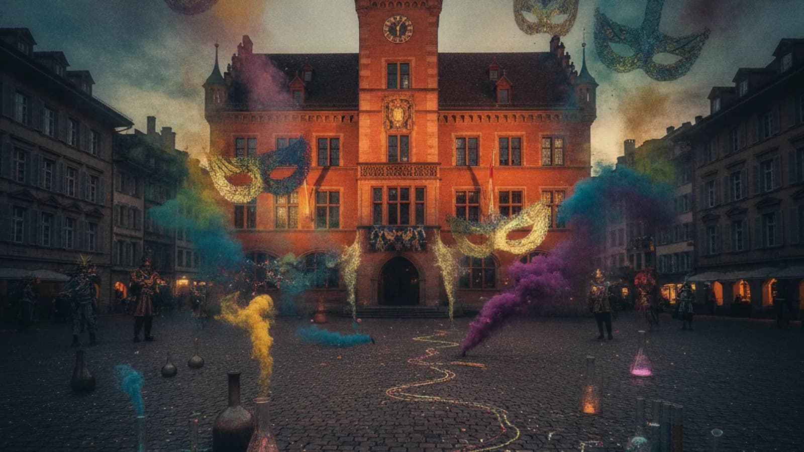 Jeu de piste à Bâle : Bâle, Entre Formule et Fasnacht : L'Esprit du Rhin