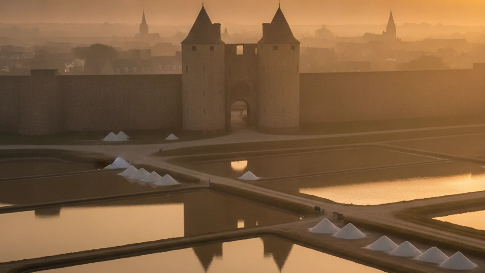 Jeu de piste à Guérande : Guérande : Sentinelle de Sel et de Pierre