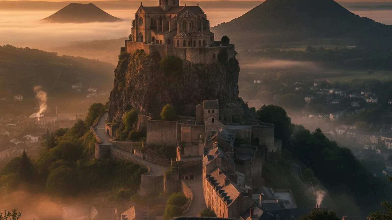 Jeu de piste & escape game outdoor à Le Puy-en-Velay : Le Puy-en-Velay : Sur les Pas des Pèlerins et des Volcans Sacrés