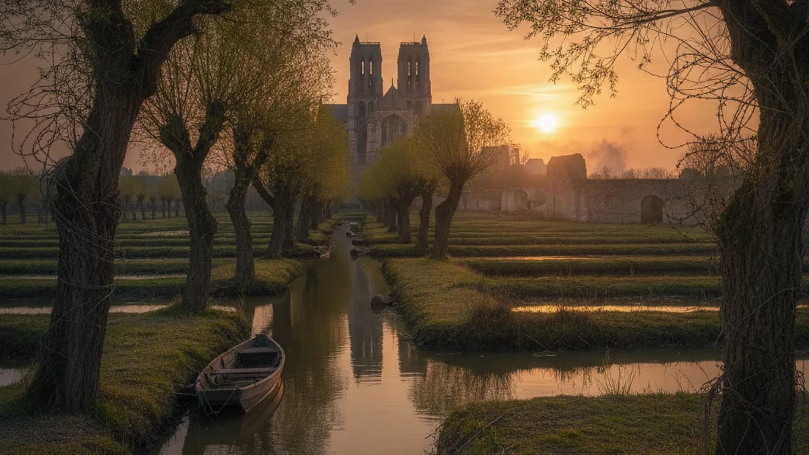 Jeu de piste à Amiens : Amiens : Road-Trip entre jardins flottants et mémoire de la Somme