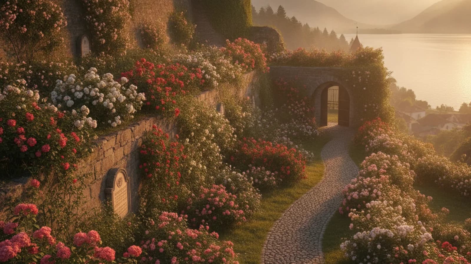 Jeu de piste & escape game outdoor à Rapperswil : Rapperswil : Entre roses et rives