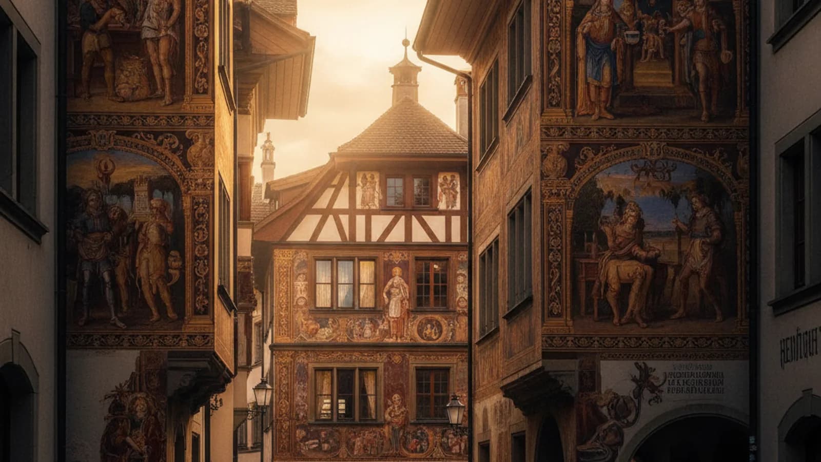 Jeu de piste à Stein am Rhein : Stein am Rhein : La Palette des Siècles au Fil du Rhin