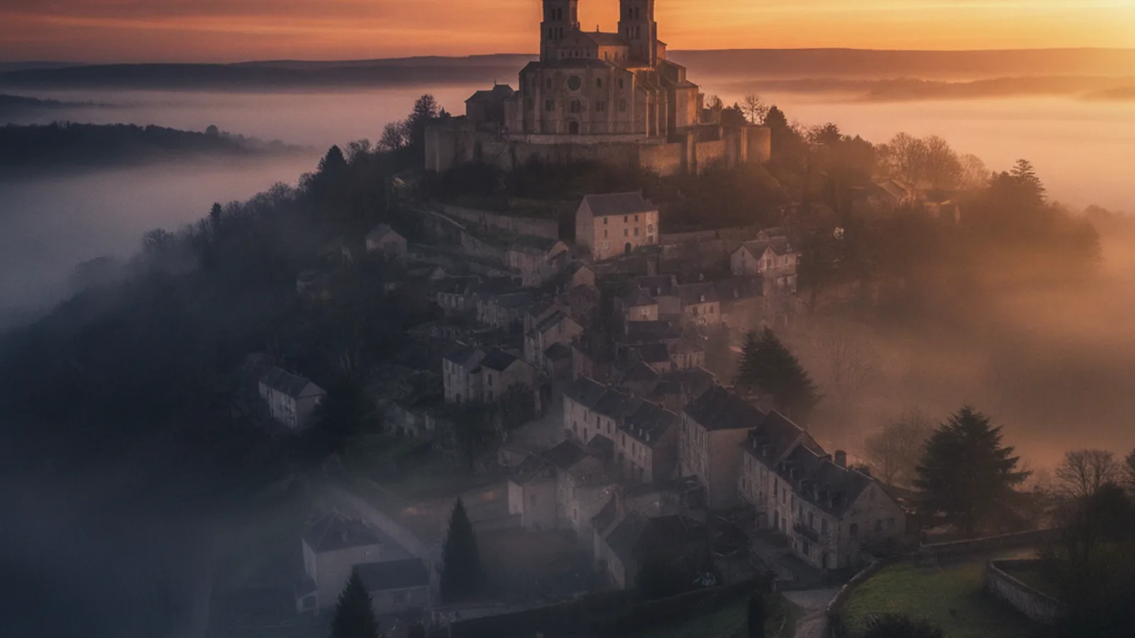 Jeu de piste & escape game outdoor à Vézelay : Vézelay : Sur les pas de la Pèlerine Éternelle