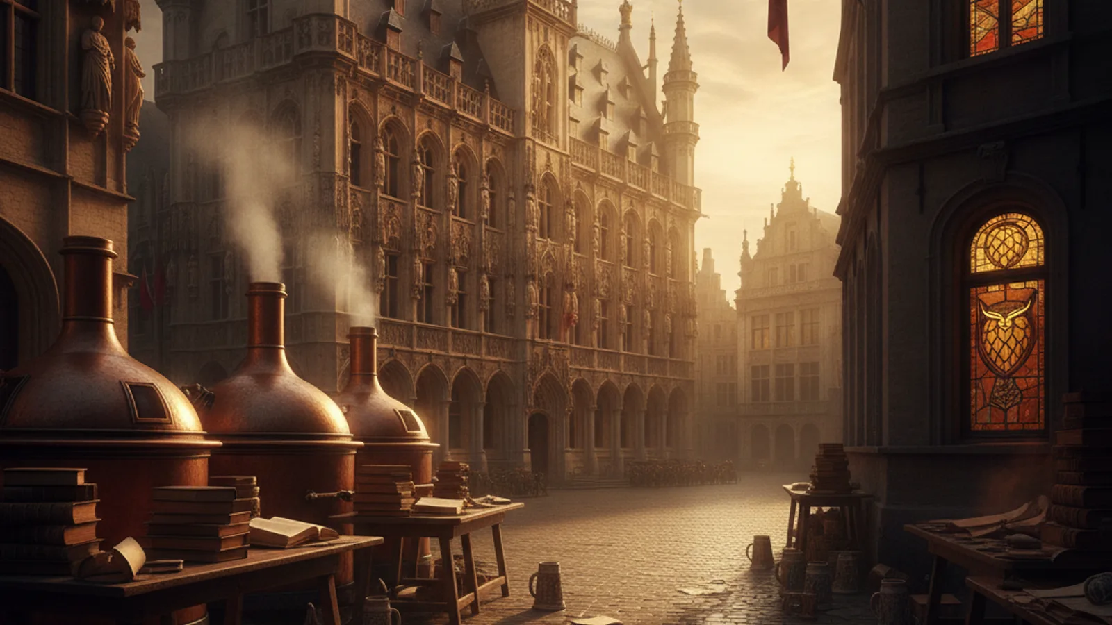 Jeu de piste & escape game outdoor à Louvain : Louvain, Carrefour du Savoir et de la Bière
