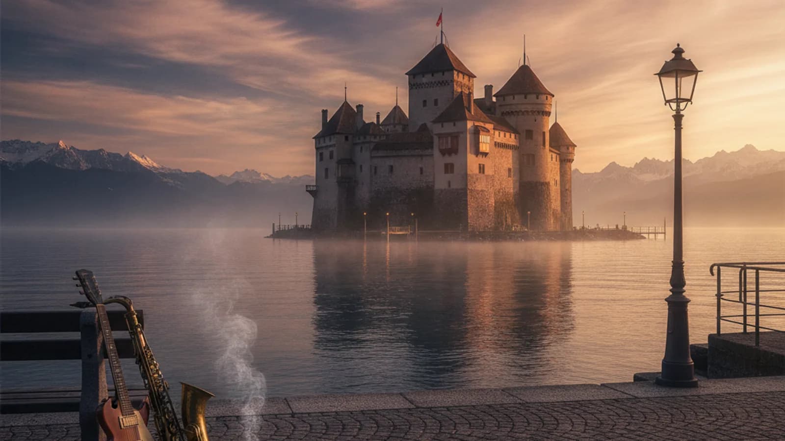 Jeu de piste & escape game outdoor à Montreux : Montreux : Échos du Léman, Rock et Légendes